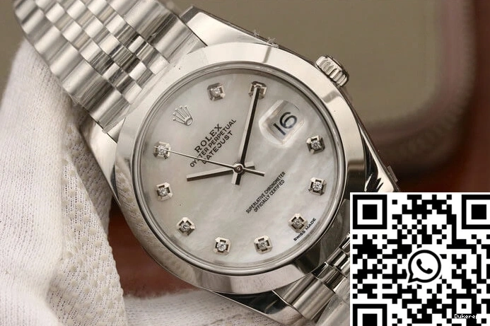 M126300 EW Factory Rolex Diamond-set Dial Datejust 0317